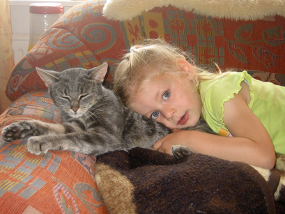 Lala und Grietje schlafen